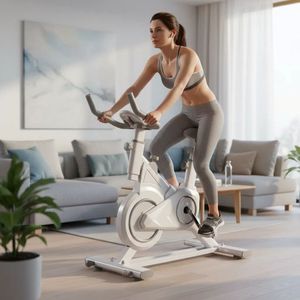 Bicicleta Estática de Interior para Ejercicio, Bicicleta de Spinning para Entrenamiento Físico, Bicicleta de Spinning con Volante de Inercia de 4 kg en Venta - Product Image 2