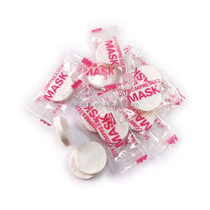 Wholesale Face <strong>Beauty</strong> &amp; Personal Care Product DIY Strong Water Absorption Compressed Facial Mask Sheet - Product Image 1