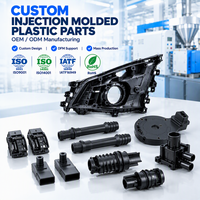 Layanan Perakitan OEM/ODM Cetakan Injeksi Plastik Presisi Tinggi Kustom untuk Material ABS/PP/PC dengan Toleransi 0.01-0.005mm