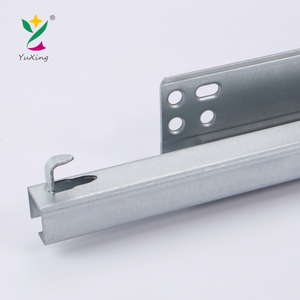 YUXING Full Extension Telescopic <strong>Slide</strong> <strong>Soft</strong> <strong>Close</strong> Concealed <strong>Drawer</strong> <strong>Slide</strong> - Product Image 6