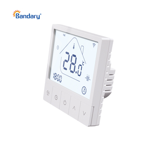 Thông minh Wifi điện nước sưởi ấm sàn nhiệt hoặc sưởi ấm nước <span class=keywords><strong>LCD</strong></span> nhiệt nhiệt nóng điều khiển nhiệt độ Nhiệt - Product Image 1