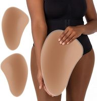 Coussinets en silicone auto-adhésifs réutilisables pour le soutien des hanches et des fesses des femmes - Conception légère, sans couture et lavable