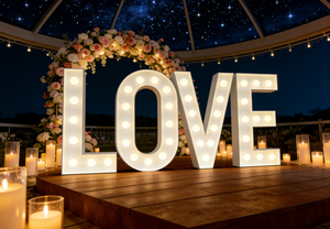 Insegna Luminosa LED 3D Personalizzata a Forma di <span class=keywords><strong>Lettere</strong></span> Giganti 'Love', Autoportante, per Matrimoni e Decorazioni per Feste - Product Image 6