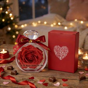 Cadeau pour la fête des mères, fleur éternelle, cadeau créatif, cadeau de Noël, cadeau d'anniversaire, cadeau de demande en mariage, cadeau de la Saint-Valentin - Product Image 3