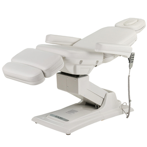 Fabbrica professionale tre sezioni bianco personalizzato reclinabile elettrico tavolo di bellezza sedia di bellezza sedia <span class=keywords><strong>cosmetologa</strong></span> - Product Image 3