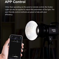 Projecteur vidéo LED COB Godox SL60IID SL60IIBi avec contrôle sans fil 2.4G, éclairage continu, version améliorée du SL60W