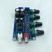 Placa de tono HIFI NE5532, placa frontal, preamplificador, placa de ajuste de volumen alto y bajo, 1 unidad