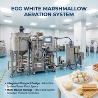 Système d'aération de blancs d'œuf YUCHO US Export Tech, capacité 500 kg/h, pour ligne de production de sauce laitière moelleuse à grande échelle
