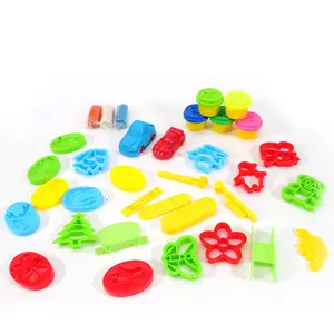 Color Play Dough Model Tool Toys Creative 3D Plasticine Tools