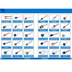 SKYEARTH Nhà Máy Cung Cấp Chất Lượng Cao Gốm 9007 HB5 9004 Cắm Dây <span class=keywords><strong>Bulb</strong></span> Chủ Nối Ổ Cắm Cắm - Product Image 3