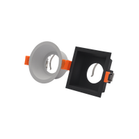 Gu10 ip20 boîtier encastré accessoires d'éclairage boîtier GU10 Downlight montage projecteur