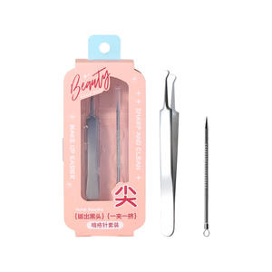 LMLTOP Acne Needle Set 2 Piece Stainless Steel <b>Blackhead</b> <b>Remover</b> Face Care Tools JJF19 - Product Image 1