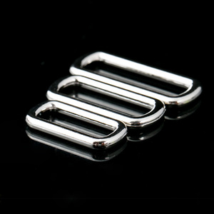 Anneaux fermés carrés Jin Ming en alliage de zinc, boutons à œillet pour accessoires de sacs, chaussures et chapeaux, quincaillerie de haute qualité - Product Image 2
