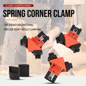 Spring Right Angle <b>Clamp</b> 5-22mm Metric for <b>Woodworking</b> DIY Home Use Adjustable Plastic Clamping Tool Dropshipping - Product Image 2
