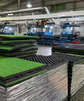 Tapis en caoutchouc pour salle de sport, directement de l'usine