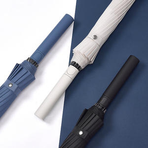 Parapluie automatique surdimensionné à manche long pour deux ou trois personnes, double couche, polyvalent, résistant aux intempéries, pluie et soleil - Product Image 3