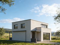Casa Prefabricada Moderna LGS, Villa, Apartamento, Hotel, Acero de Alta Resistencia, Construcción Rápida, Económica, Star Flow P15008, 5 Años de Garantía