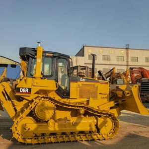 รถดันดินตีนตะขาบ Caterpillar D6R มือสอง ปี 2020 พร้อมเครื่องยนต์ Cummins ปั๊ม และเกียร์บ็อกซ์ สำหรับงานก่อสร้างดิน - Product Image 1