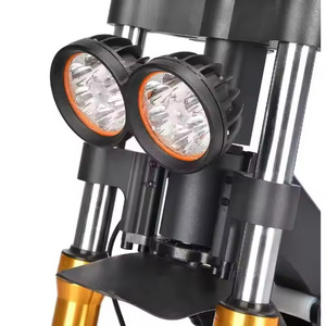 Trottinette électrique 800W 48V avec batterie au lithium, pliable avec siège, modèle portable pour adultes - Product Image 2