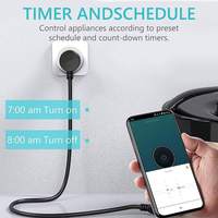 Prise intelligente WiFi Tuya TY-UK-3S, norme britannique 15A, avec contrôle Alexa et Siri pour maison connectée