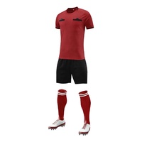 Uniformes d'arbitre de football Juge professionnel Maillots de football Shorts Chemises Costume Poche Survêtements Vêtements personnalisés