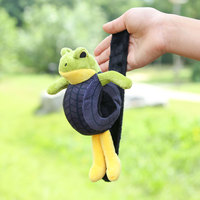 Boneka Plush Gelang Snap Ring Fusion Shanhaijing, Boneka Tongkat Kayu, Grosir Boneka Kain Asing