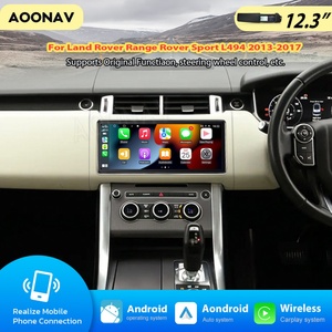 12.3Inch Android AC Panel <b>Car</b> Radio <b>for</b> Range Rover Sport L494 2013-2017 RHD Dual System GPS Navigation Multimedia Video Player - Product Image 4