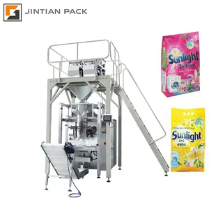 Automatic Sugar Salt Dried Granule Check Linear Weigher Packaging 2 Kg 3 Kg 5 Kg Food Weighing Filling Packing Machine