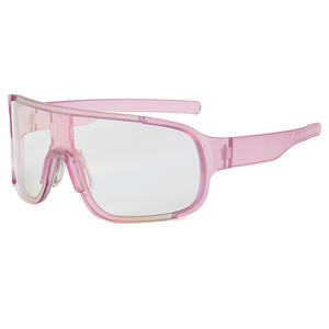 Lunettes de soleil photochromiques UV400 avec verres PC, monture noire, pour sports de plein air, cyclisme, randonnée, protection solaire, hommes et femmes - Product Image 3