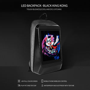 Sac à dos publicitaire mobile lumineux LED, nouvelle vente explosive, publicité mobile, sac à dos scolaire LED, téléphone portable Bluetooth - Product Image 2