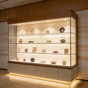 Comptoir de <span class=keywords><strong>vitrine</strong></span> de boulangerie OEM avec service de conception de marque, disposition modulaire pour café et pâtisserie - Product Image 5