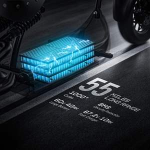 UNIEBIKE EAhora M1P Pro 48V แบตเตอรี่ลิเธียม 7 สปีด เบรกไฮดรอลิกเต็มระบบ โช้คคู่ ระยะทาง 110 ไมล์ จักรยานไฟฟ้าสำหรับผู้ใหญ่ - Product Image 6