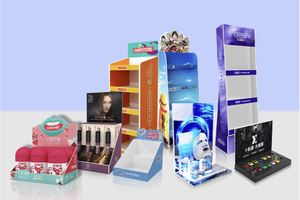 Présentoir de tapis suspendu en métal sur pied personnalisé avec design à feuilles tournantes pour salle d'exposition et magasin de détail - Product Image 2