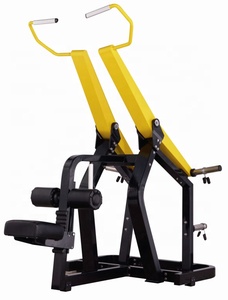 Máquina de Polea <span class=keywords><strong>para</strong></span> Ejercicios de <span class=keywords><strong>Espalda</strong></span> y Brazos con Carga de Placas, Uso Comercial, Acero Inoxidable con Características de Seguridad - Product Image 1