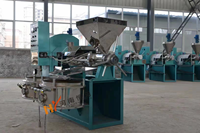 Presse à huile de colza de bonne qualité, machine à fabriquer de l'huile d'arachide, machine de pressage à froid pour huile de noix de coco et de soja 100-500 kg/h