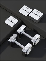 Kettlebell en acier carré d'haltères et d'haltères réglables avec logo personnalisé pour la salle de sport Fitness exercice acier durable et galvanisé