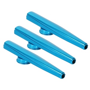 Metal Kazoo bebé niños Mini clásico percusión instrumentos musicales juguete Kazoos profesional aluminio Kazoo para niños y adultos - Product Image 4