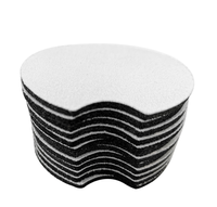 Vente en gros d'usine, sous-verre de voiture en néoprène vierge pour sublimation, 3 mm, sous-verre de voiture en néoprène blanc