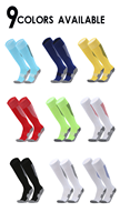 Offre Spéciale Football Chaussettes Chaussettes Personnalisé Logo de Sécurité Classique Long Grip Sports Soccer Football Chaussettes