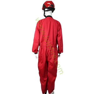 Nomex芳纶传单飞行员工作服一体式红色防火工作服，用于安全保护 - Product Image 6