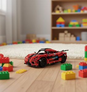 Kit de construction de modèle de voiture de sport Lego Technic, blocs en plastique à l'échelle 1:18, jouet pour enfants de 8 à 13 ans, unisexe - Product Image 2