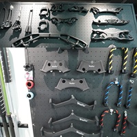 Accessoires de musculation VIGFIT GYM pour tractions verticales et rameurs, poignées de traction Mag Grips pour exercices d'étirement du dos