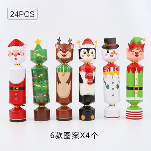 Kit <span class=keywords><strong>de</strong></span> 24 craquelins <span class=keywords><strong>de</strong></span> Noël pour les fêtes, avec Père Noël et rennes, à <span class=keywords><strong>faire</strong></span> soi-même, pour les cadeaux <span class=keywords><strong>de</strong></span> table <span class=keywords><strong>de</strong></span> fête - Product Image 3