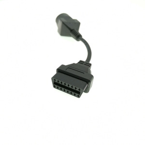 สายอะแดปเตอร์วินิจฉัยรถยนต์17พินเพื่อ OBD2 16พินสำหรับ L619สแกนเนอร์ ECU รถยนต์ - Product Image 2