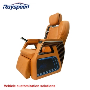 Sièges de voiture sport en cuir multi-modèles personnalisés de luxe, compatibles avec la position zéro gravité, pour Vito modifiés - Product Image 1