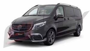 Kit carrozzeria originali per Mercedes classe V Vito BARBS di aggiornamento paraurti anteriori posteriori per <span class=keywords><strong>auto</strong></span> con griglia diffusore posteriore con punte gonna laterale - Product Image 3