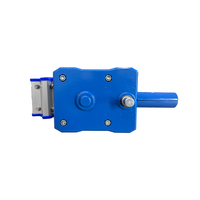 Treuil à main de ventilation de serre à verrouillage automatique agricole durable/treuil enroulable manuel/enrouleur supérieur et latéral