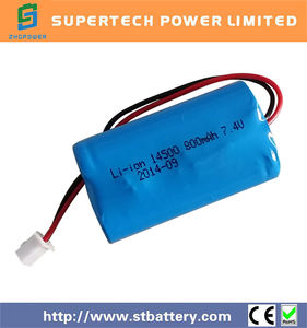 Hohe Qualität 14500 li-ion 7,4 v 800 mah 2S1P akku für Elektrowerkzeuge - Product Image 1