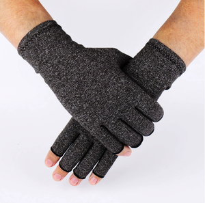 Guanti per Artrite in Cotone Compressivo, Terapia con Fascia per Dita, Massaggio Linfodrenante, Riduzione del Dolore alle Mani, Guanti Magnetici Linfatici - Product Image 5