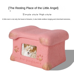 <span class=keywords><strong>Urn</strong></span> Kremasi Hewan Peliharaan Spot Pet Cement Buatan Tangan Klasik Modern Mewah Bentuk Persegi Panjang untuk Anjing, Kucing, Anak Kucing & Kenangan Hewan Peliharaan - Product Image 1